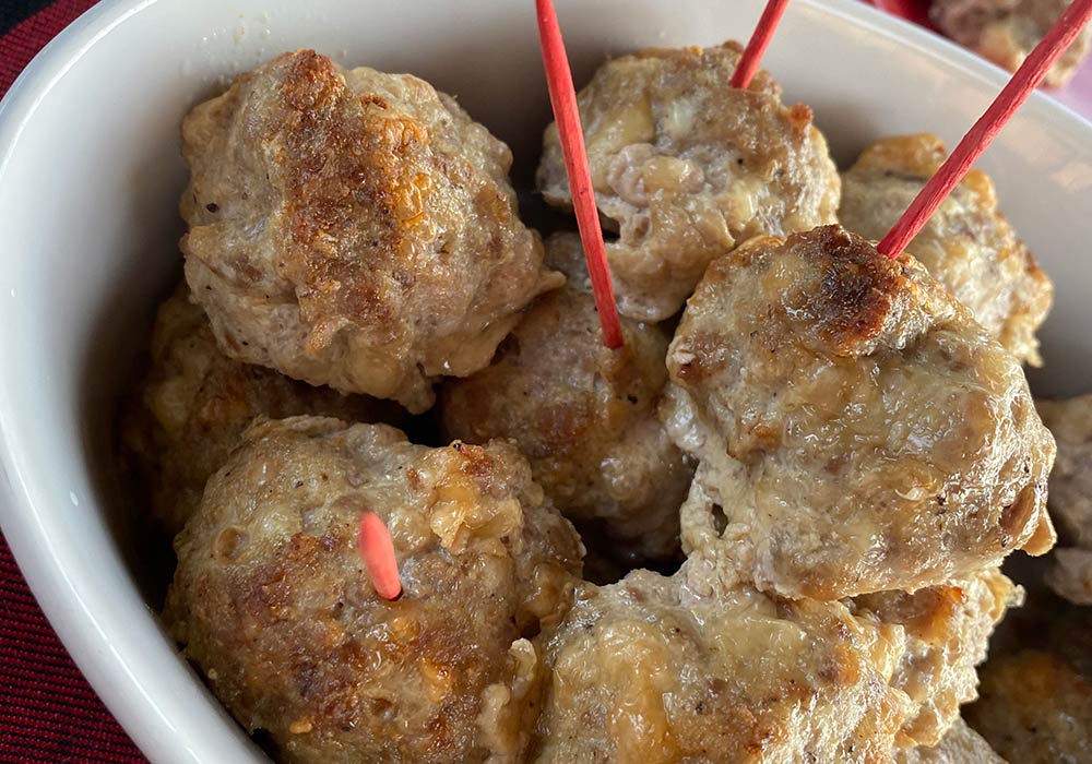 Parmesan Pork Meatballs Recipe from Oregon Valley Farm