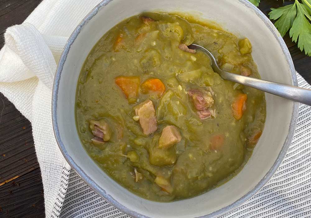 Split Pea Soup Recipe from Oregon Valley Farm